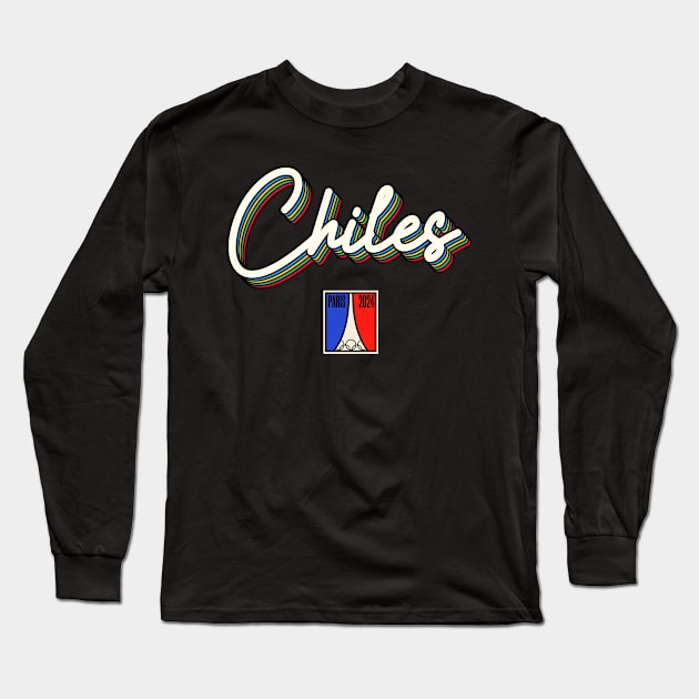 Jordan Chiles Paris 2024 Long Sleeve T-Shirt by SmithyJ88